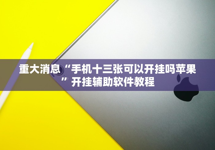 重大消息“手机十三张可以开挂吗苹果”开挂辅助软件教程 重大消息“手机十三张可以开挂吗苹果”开挂辅助软件教程