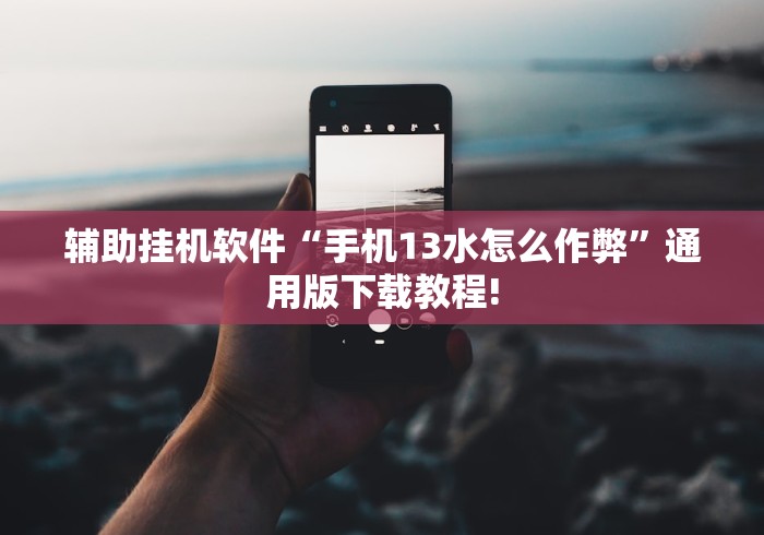 辅助挂机软件“手机13水怎么作弊”通用版下载教程!