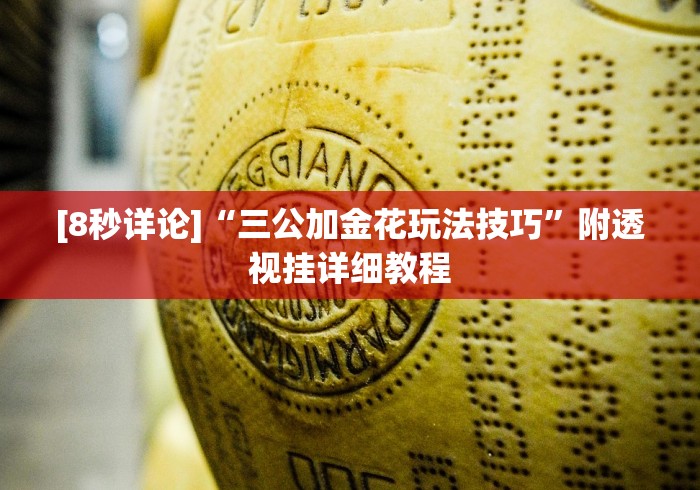 [8秒详论]“三公加金花玩法技巧”附透视挂详细教程