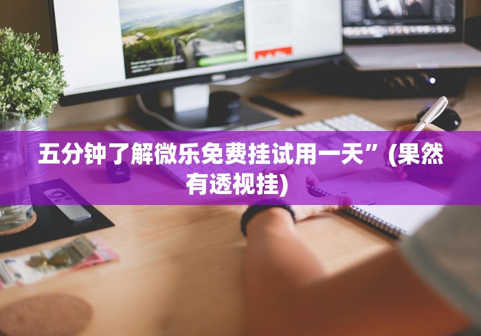五分钟了解微乐免费挂试用一天”(果然有透视挂) 