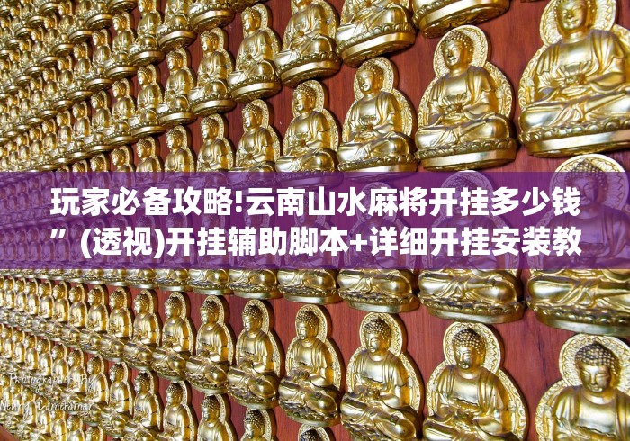 玩家必备攻略!云南山水麻将开挂多少钱”(透视)开挂辅助脚本+详细开挂安装教程