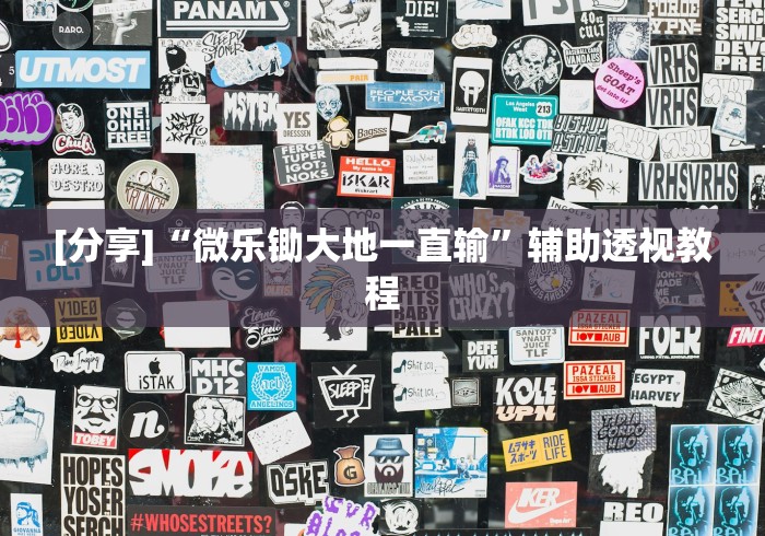 [分享]“微乐锄大地一直输”辅助透视教程