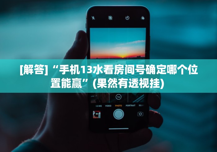 [解答]“手机13水看房间号确定哪个位置能赢”(果然有透视挂) 