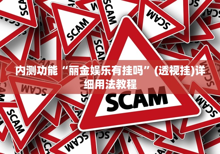 内测功能“丽金娱乐有挂吗”(透视挂)详细用法教程