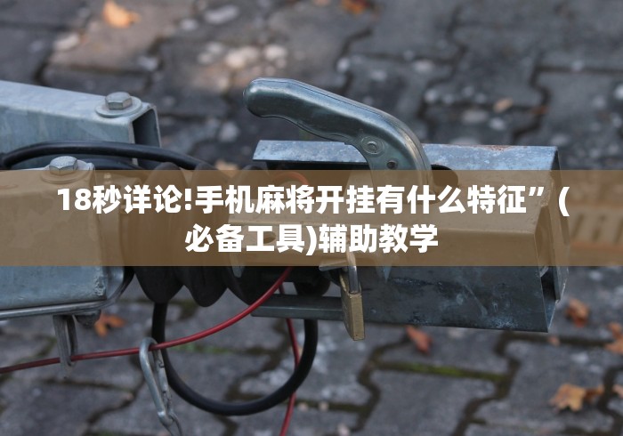 18秒详论!手机麻将开挂有什么特征”(必备工具)辅助教学