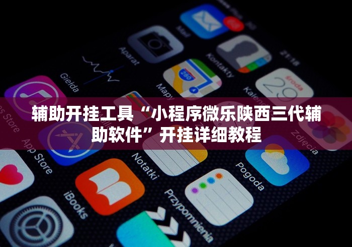 辅助开挂工具“小程序微乐陕西三代辅助软件”开挂详细教程
