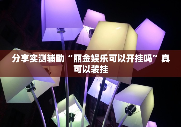 分享实测辅助“丽金娱乐可以开挂吗”真可以装挂