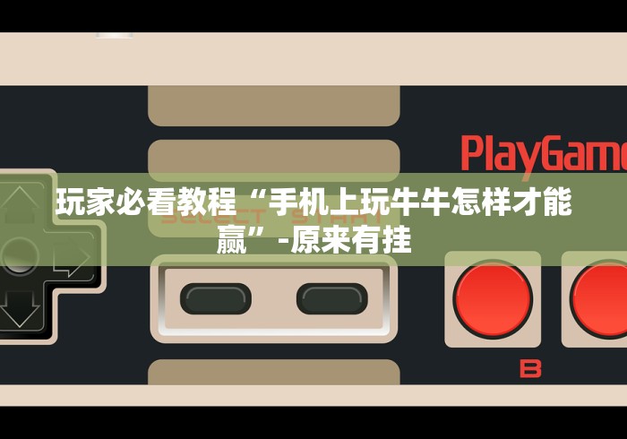 玩家必看教程“手机上玩牛牛怎样才能赢”-原来有挂