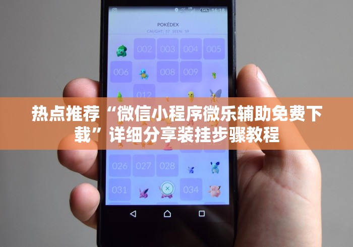 热点推荐“微信小程序微乐辅助免费下载	”详细分享装挂步骤教程