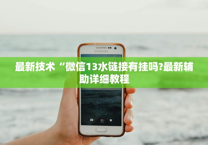 最新技术“微信13水链接有挂吗?最新辅助详细教程