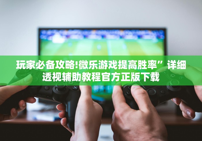 玩家必备攻略!微乐游戏提高胜率”详细透视辅助教程官方正版下载