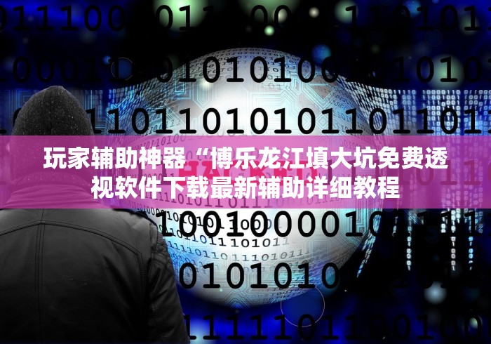 玩家辅助神器“博乐龙江填大坑免费透视软件下载最新辅助详细教程